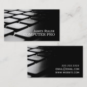 Computer PC Electronics Repair Business Card Visitenkarte (Vorne/Hinten)