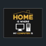 Computer PC Nerd Sprichworte Funny Gift Postkarte<br><div class="desc">Computer PC Nerd Sprichworte lustiges Geschenk</div>