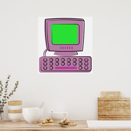 Computer Poster (Küche)