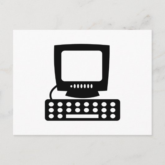 Computer Postkarte (Vorderseite)