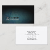 Computer Programmer Business Card Dunkler Grunge Visitenkarte (Vorne/Hinten)