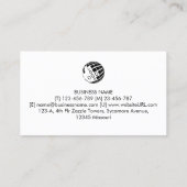 Computer Programmer Software Developer Visitenkarte (Rückseite)