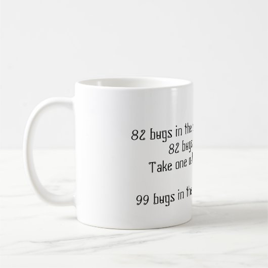 Computer-Programmierer-Kaffee-Tasse Kaffeetasse (Links)