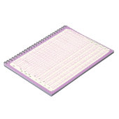 Computer-Programmierkarten-Notebook Notizblock (Linke Seite)