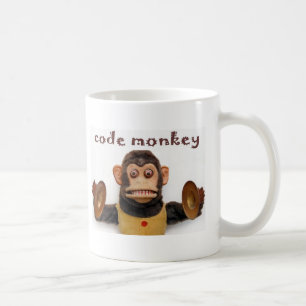 Computer Prorgrammer Code-Affe-Kaffeetasse-Tasse Kaffeetasse