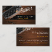 Computer Repair Business Card Visitenkarte (Vorne/Hinten)