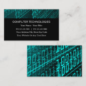 Computer-Reparatur-Dienstleistungen Visitenkarte (Vorne/Hinten)