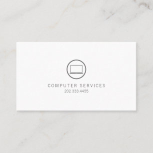 Computer-Reparatur, Technik, Visitenkarte