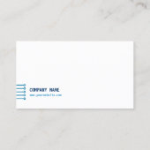 Computer-Reparatur-Techniker-Visitenkarte Visitenkarte (Rückseite)