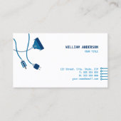 Computer-Reparatur-Techniker-Visitenkarte Visitenkarte (Vorderseite)