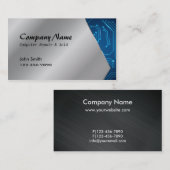 Computer-Reparatur verkaufte Visitenkarte (Vorne/Hinten)