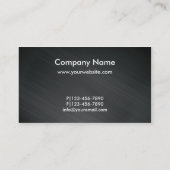 Computer-Reparatur verkaufte Visitenkarte (Rückseite)