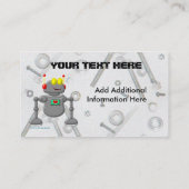 Computer-Reparatur Visitenkarte (Rückseite)