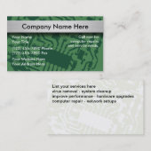 Computer-Reparatur-Visitenkarten Visitenkarte (Vorne/Hinten)