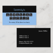 Computer-Reparatur-Visitenkarten Visitenkarte (Vorne/Hinten)