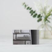 Computer-Reparatur-Visitenkarten Visitenkarte (Stehend Vorderseite)