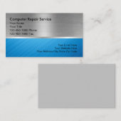 Computer reparieren Service-Visitenkarte Visitenkarte (Vorne/Hinten)