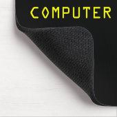 "COMPUTER SAGT NEIN. " MOUSEPAD (Ecke)