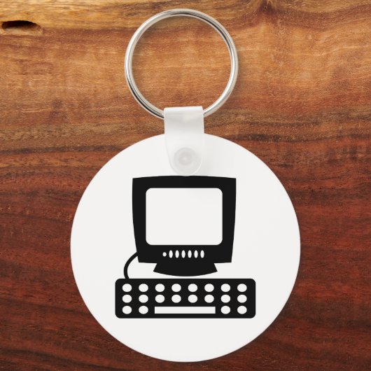 Computer Schlüsselanhänger (Vorderseite)