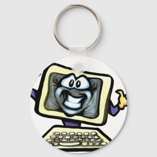 Computer Schlüsselanhänger (Vorderseite)