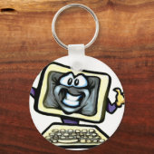 Computer Schlüsselanhänger (Vorderseite)
