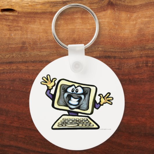 Computer Schlüsselanhänger (Vorderseite)