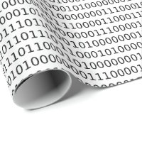 Computer Science Binary (Schwarz und Rot)