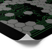 Computer Science Circuit Board Poster (Ecke)