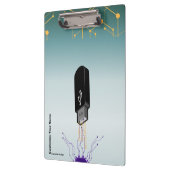 Computer Science Clipboard Klemmbrett (Links)