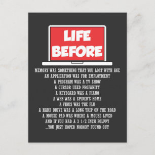 Computer Science Geek Programmiersoftware-Coder Postkarte