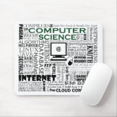 Computer Science Mousepad (Mit Mouse)