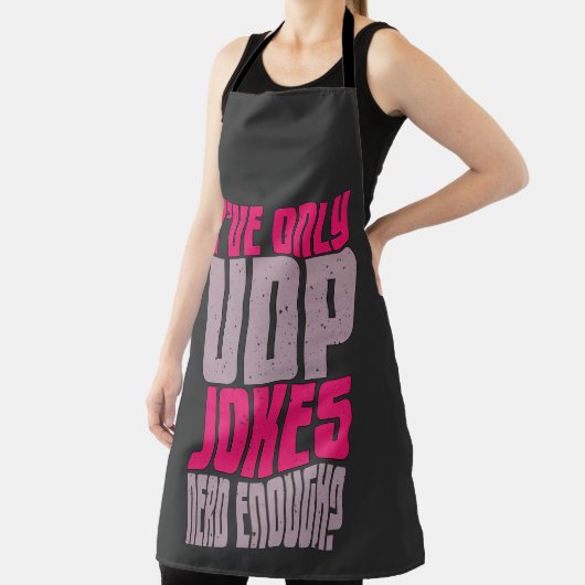 Computer Science Programmer udp Joke Schürze (InSitu)