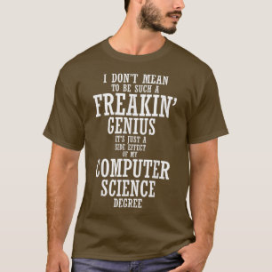 Computer Science Proud Senior Class Abschluss 202 T-Shirt
