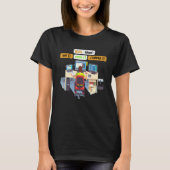 Computer Science Python Coder essen Code Sleep Spa T-Shirt (Vorderseite)