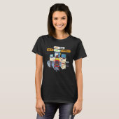Computer Science Python Coder essen Code Sleep Spa T-Shirt (Vorne ganz)