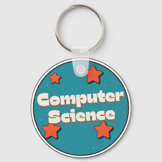Computer Science Schlüsselanhänger (Rückseite)