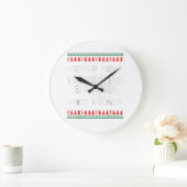 Computer Science Software Engineer Funny Lovers Große Wanduhr (Zuhause)