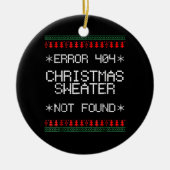 Computer Science Software Engineer Funny Lovers Keramik Ornament (Vorne)