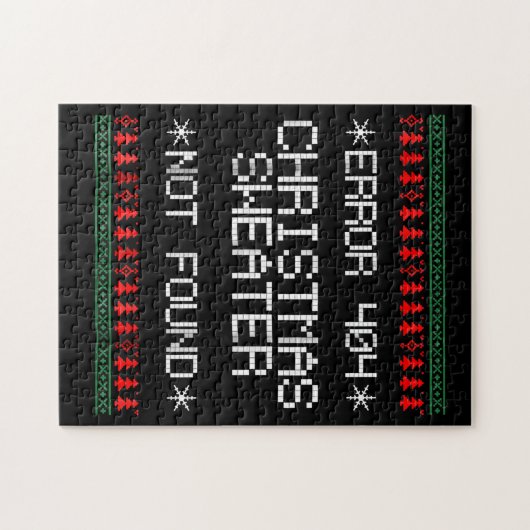 Computer Science Software Engineer Funny Lovers Puzzle (Horizontal)