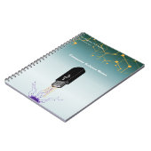 Computer Science Spiral Photo Notebook Notizblock (Linke Seite)