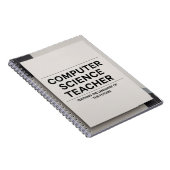 Computer Science Teacher Notizblock (Rechte Seite)