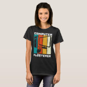 Computer Scientist Admin IT Technician Network Pro T-Shirt (Vorne ganz)