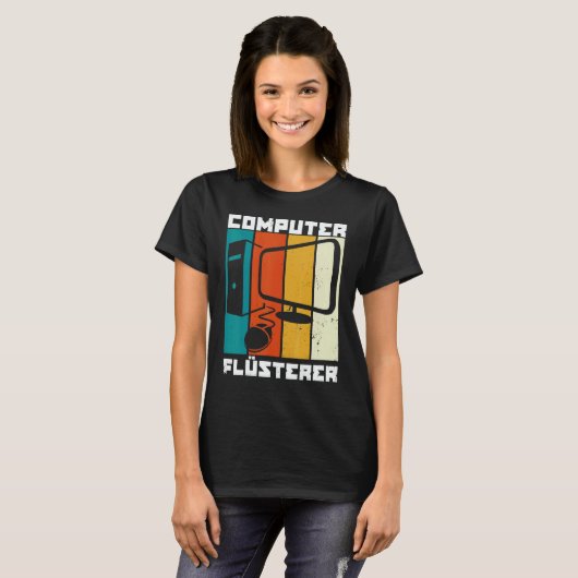 Computer Scientist Admin IT Technician Network Pro T-Shirt (Vorne ganz)