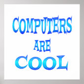 Computer sind Cool Poster (Vorne)