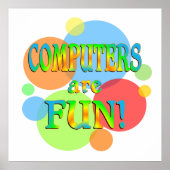 Computer sind Spaß Poster (Vorne)