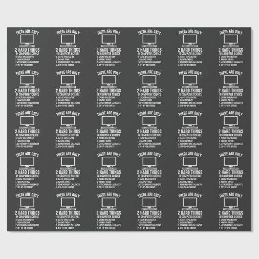 Computer-Software-Programmierer-Programmierer Geschenkpapier (Flach)