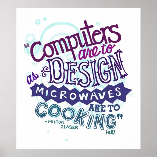 Computer sollen entwerfen.. poster (Vorne)