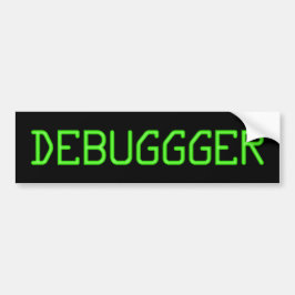 Computer-Spaß - Debugger Autoaufkleber