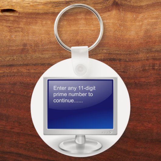 Computer-Spaß Schlüsselanhänger (Vorderseite)