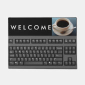 Computer-Tastatur-Fußmatte Fußmatte (Vorderseite)